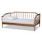 Baxton Studio Parson Classic Mid-Century Walnut Brown Finished Wood Twin Size Daybed 194-11516-ZORO - alternate 4